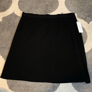 🔴 Laundry Shelli Segal Black A Line Mini Skirt